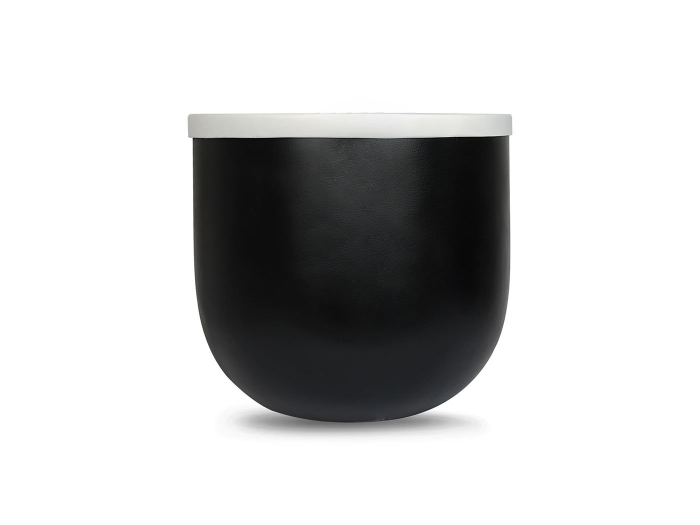 Hardy Beyaz Siyah Saksı Hardy Beyaz Siyah Saksı