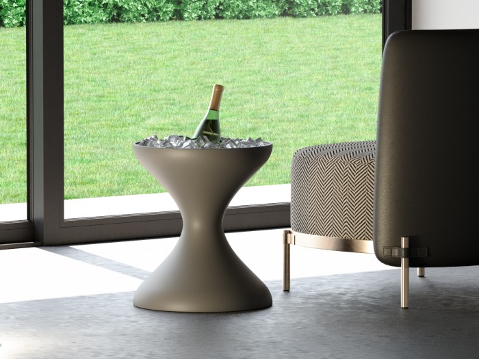 Merta Buz Kabı ve Kapaklı Sehpa Merta Buz Kabı ve Kapaklı Sehpa