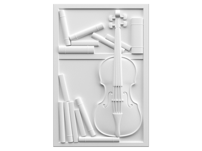 Keman 3D Tablo Keman 3D Tablo