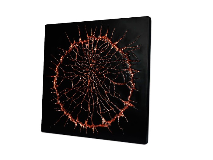 Lav Siyah Bakır Kabartma 3 Boyutlu Tablo Lav Siyah Bakır Kabartma 3 Boyutlu Tablo