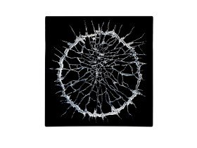 Lav Siyah Gümüş Kabartma 3 Boyutlu Tablo