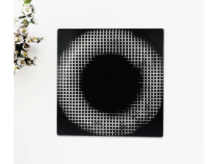 Square Siyah Gümüş Kabartma 3 Boyutlu Tablo Square Siyah Gümüş Kabartma 3 Boyutlu Tablo